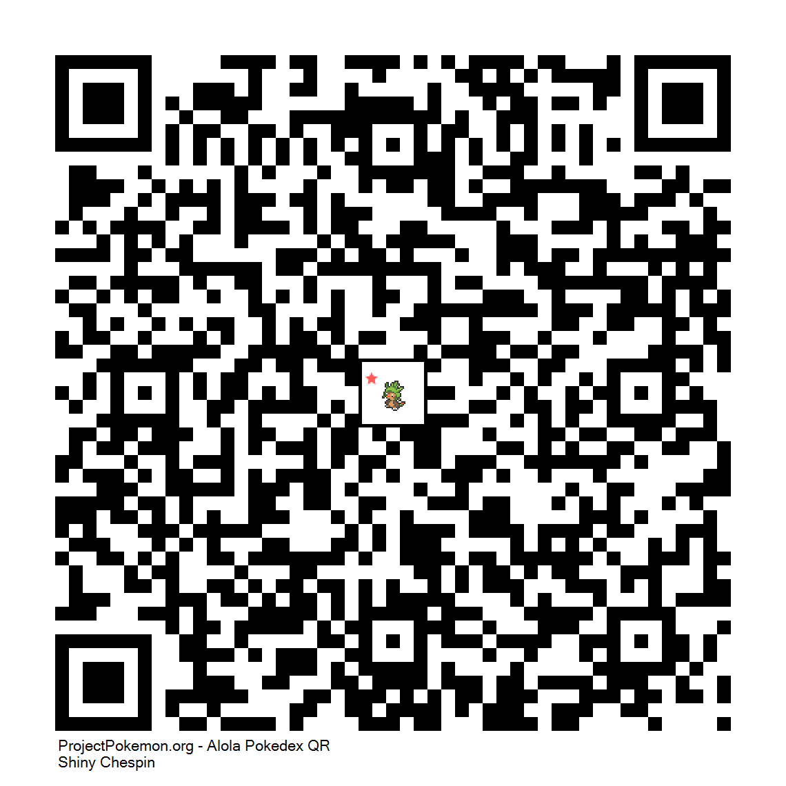 Cdigo QR de Chespin variocolor